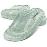 Pupeez Girls Summer Open Toe Jelly Slide Sandals - Image 6