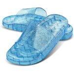 Pupeez Girls Summer Open Toe Jelly Slide Sandals - Image 3