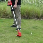 Rechargeable Electric Cordless Grass Trimmer with Alloy Saw Blade - Bilde 16