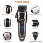 Rechargeable Electric Hair Clipper - Bilde 6