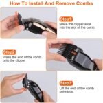 Rechargeable Electric Hair Clipper - Bilde 4