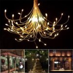 Remote Control Waterproof Christmas Fireworks LED String Lights - Bilde 3