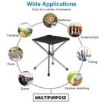 Retractable Portable Folding Chair Easy Set Up Backpacking Stool - Image 9