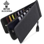 RFID Blocking Bifold Multi Card Case Wallet - Bilde 9