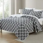 3-Piece Set: Bibb Home Printed Reversible Quilt Set - Bilde 9