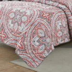 3-Piece Set: Bibb Home Printed Reversible Quilt Set - Bilde 2