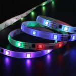 Smart Home Sound Activated Multi-Color LED Light Strip with Remote - Bilde 5