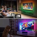 Smart Home Sound Activated Multi-Color LED Light Strip with Remote - Bilde 9