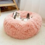 Soft Winter Warm Plush Calming Pet Bed - Bilde 11