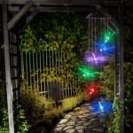 Solar Powered Dragonfly Lights Wind Chimes - Bilde 2