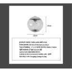 Solar Powered Floating Pond Light Garden Swimming Pool Color Changing LED Lamp - Bilde 5