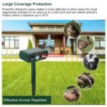 Solar Powered Ultrasonic Animal Repeller - Image 12