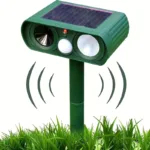 Solar Ultrasonic Animal Repeller with Motion Detector - Bilde 2