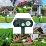 Solar Ultrasonic Animal Repeller with Motion Detector - Bilde 9