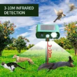 Solar Ultrasonic Animal Repeller with Motion Detector - Bilde 4