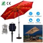 Solar Umbrella Outdoor String Light - Bilde 8