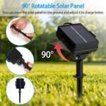 Solar Umbrella Outdoor String Light - Bilde 9