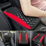 Sponge And PU Leather Armrest Pad Cover