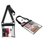 Stadium Approved Clear Crossbody Bag Purse with Adjustable Strap - Image 2