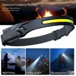 Super Bright LED Headlamp Flashlight Rechargeable - Image 4