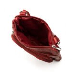 Super Soft Leather Wide Crossbody Bag - Bilde 8