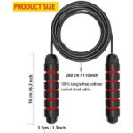 Tangle-Free Skipping Rope with Ball Bearings - Bilde 11