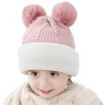 Toddler Fleece Lined Winter Bear Hat - Bilde 9