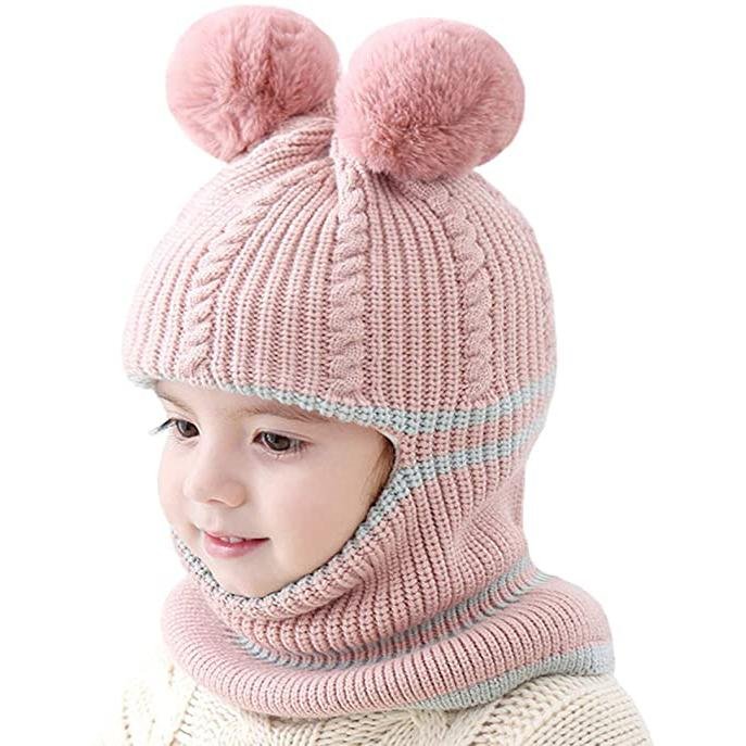 toddler-fleece-lined-winter-bear-hat-kids-clothing-pink-dailysale-388930.jpg Toddler Fleece Lined Winter Bear Hat - Bilde 1
