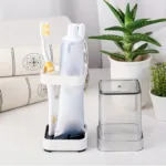 Toothbrush Holder With Gargle Cup - Bilde 2