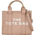 Trendy Leather Tote Bag Small Personalized Top Handle Crossbody Handbags - Image 7