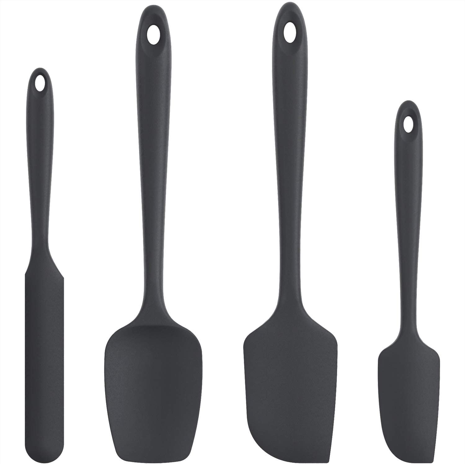 U-Taste Silicone Spatula Set with 480 Degrees Fahrenheit Heat Resistant