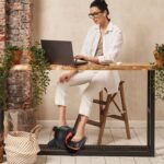 Under Desk Elliptical Machine Seated Pedal Exerciser with 5 Speed Levels 3 Auto Modes - Bilde 16