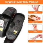 Under Desk Elliptical Machine Seated Pedal Exerciser with 5 Speed Levels 3 Auto Modes - Bilde 9