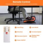 Under Desk Elliptical Machine Seated Pedal Exerciser with 5 Speed Levels 3 Auto Modes - Bilde 12