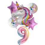 Unicorn Balloons for Birthday Decorations - Bilde 10