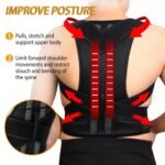 Unisex Back Posture Corrector - Bilde 5