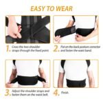 Unisex Back Posture Corrector - Bilde 8