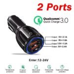 Universal 4 Ports USB Car Charger - Bilde 3