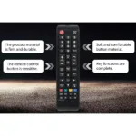 Universal Remote Control for All Samsung LCD LED HDTV Smart TVs BN59-01199F - Bilde 7