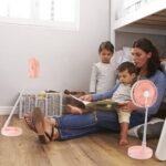 USB Rechargeable Portable Folding Desk Table Fan - Image 8