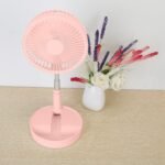 USB Rechargeable Portable Folding Desk Table Fan - Image 9