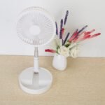 USB Rechargeable Portable Folding Desk Table Fan - Image 2