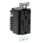 USB Wall Outlet Dual 2.4A USB Wall Charger - Image 7