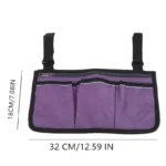 Wheelchair Armrest Organizer Bag - Image 7
