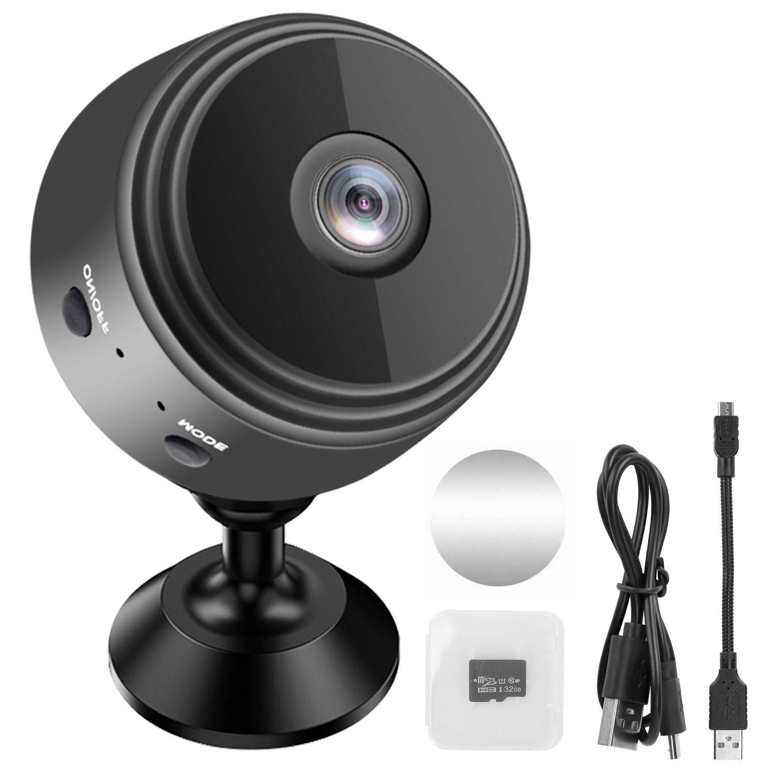 WIFI IP Home Security Camera 1080P Full HD with 32GB MMC Card
