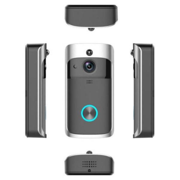 WiFi Wireless Video Doorbell Two-Way Talk Smart PIR Door Bell Security Camera HD - Bilde 4
