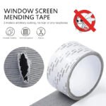 Window Net Anti-Mosquito Net Sticky Line Repair Tape - Bilde 5