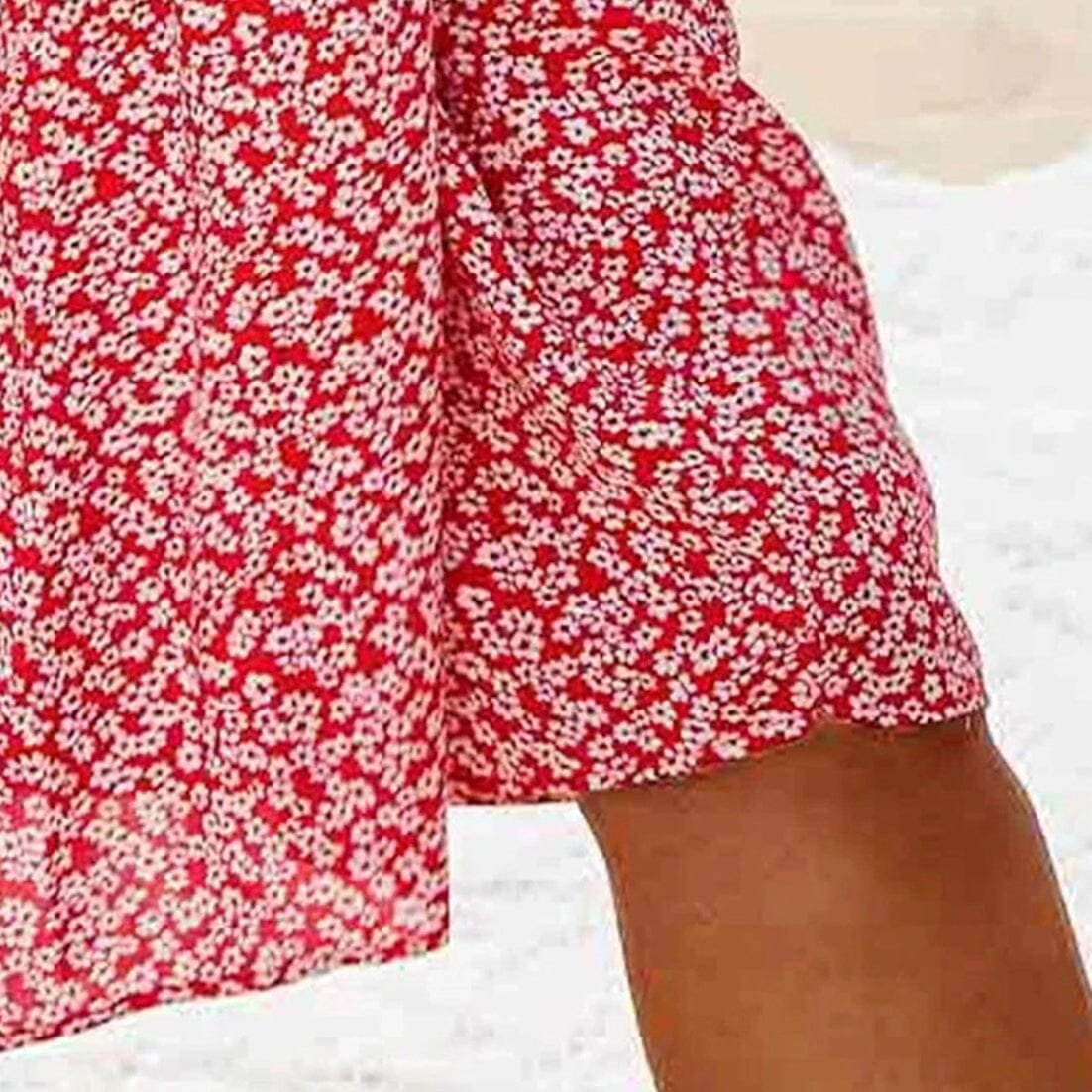 Women's Casual Floral Dress - Image 8