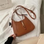 Womens Leather Crossbody Bag - Image 8