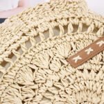 Women's Straw Tote Bag Boho Style - Image 8